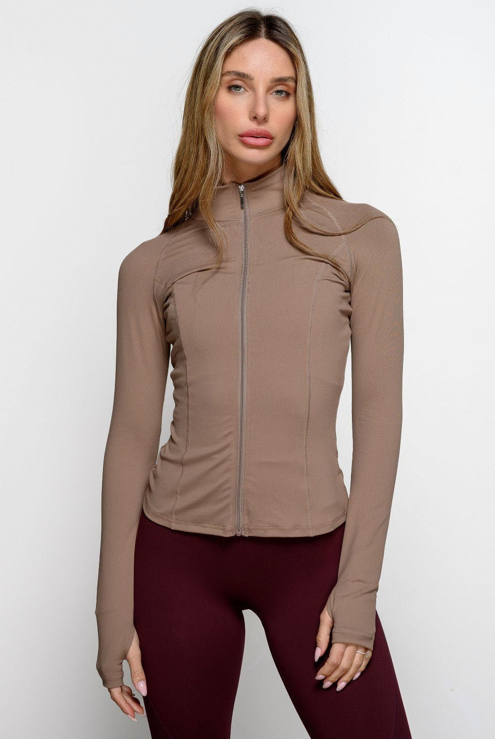 ג'קט Full Zip Brushberry Bloom - Vlinks