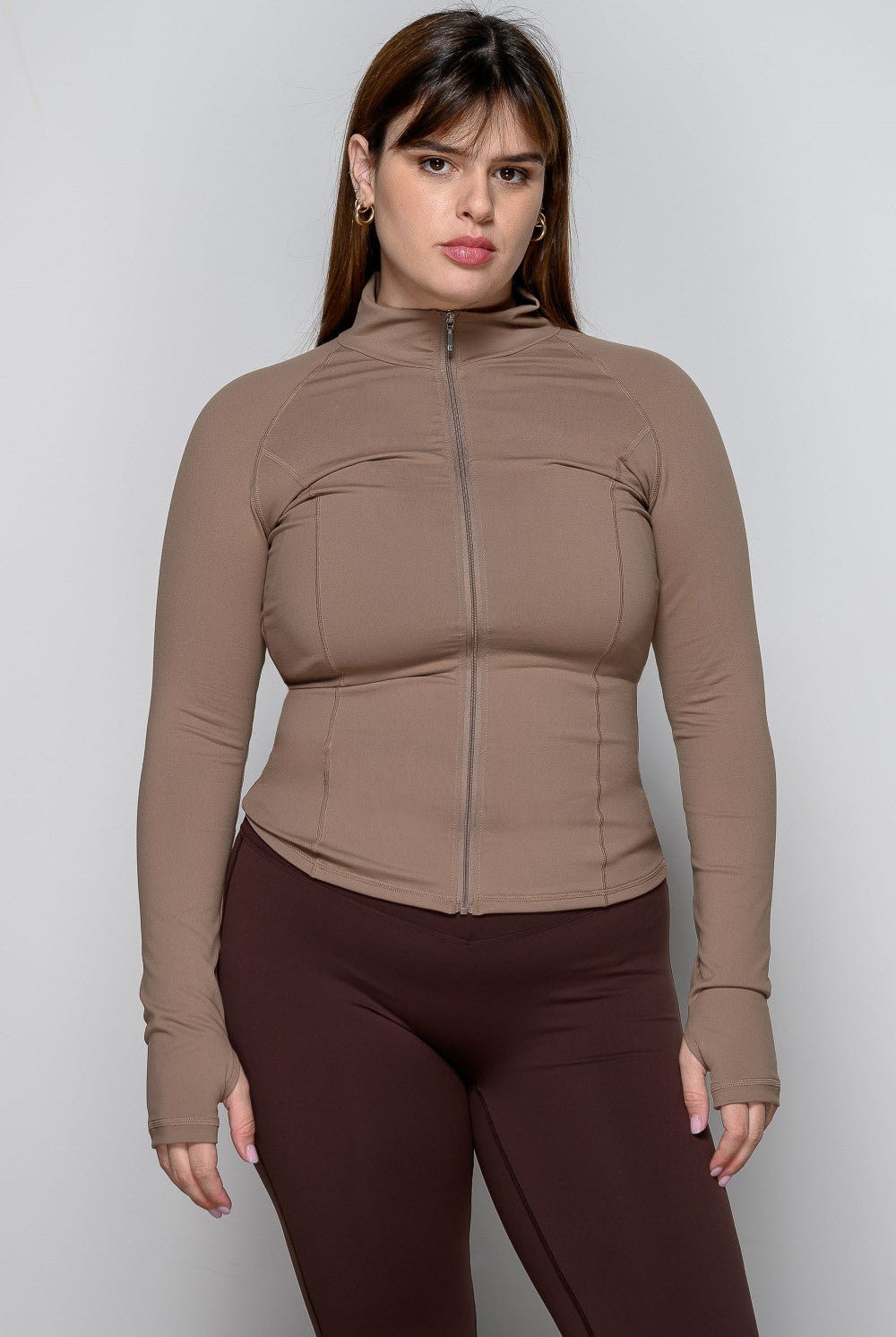 ג'קט Full Zip Brushberry Bloom - Vlinks