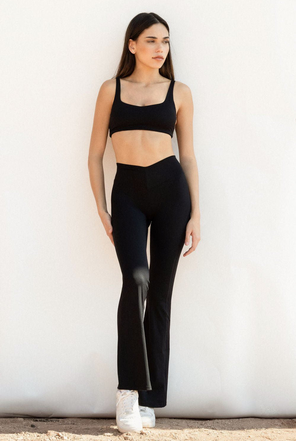 טייץ V SCRUNCH FLARE DESERT - Vlinks