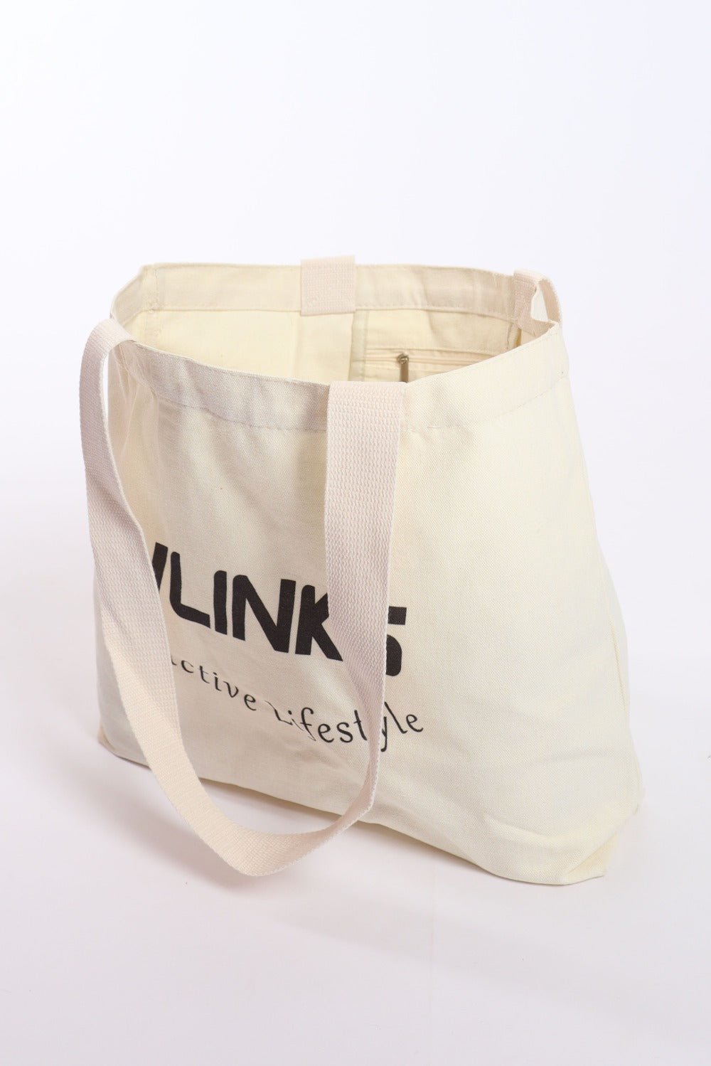 תיק צד קנבס Tote cotton - Vlinks
