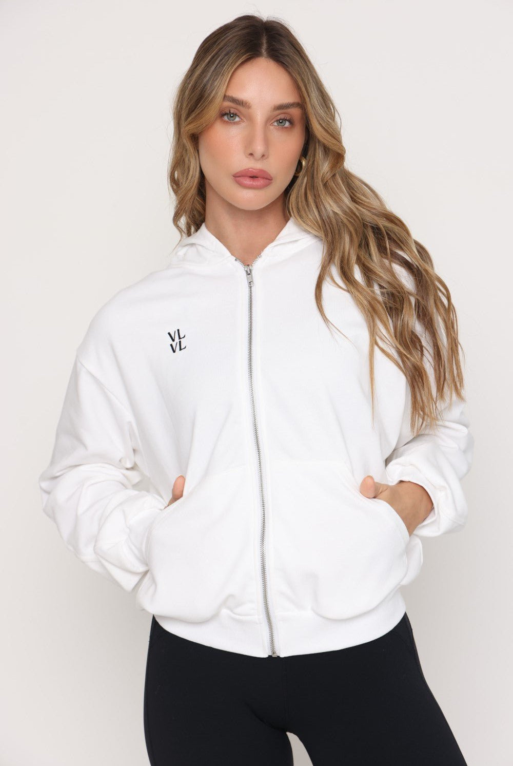 Zip Hoodie Oversized - Vlinks