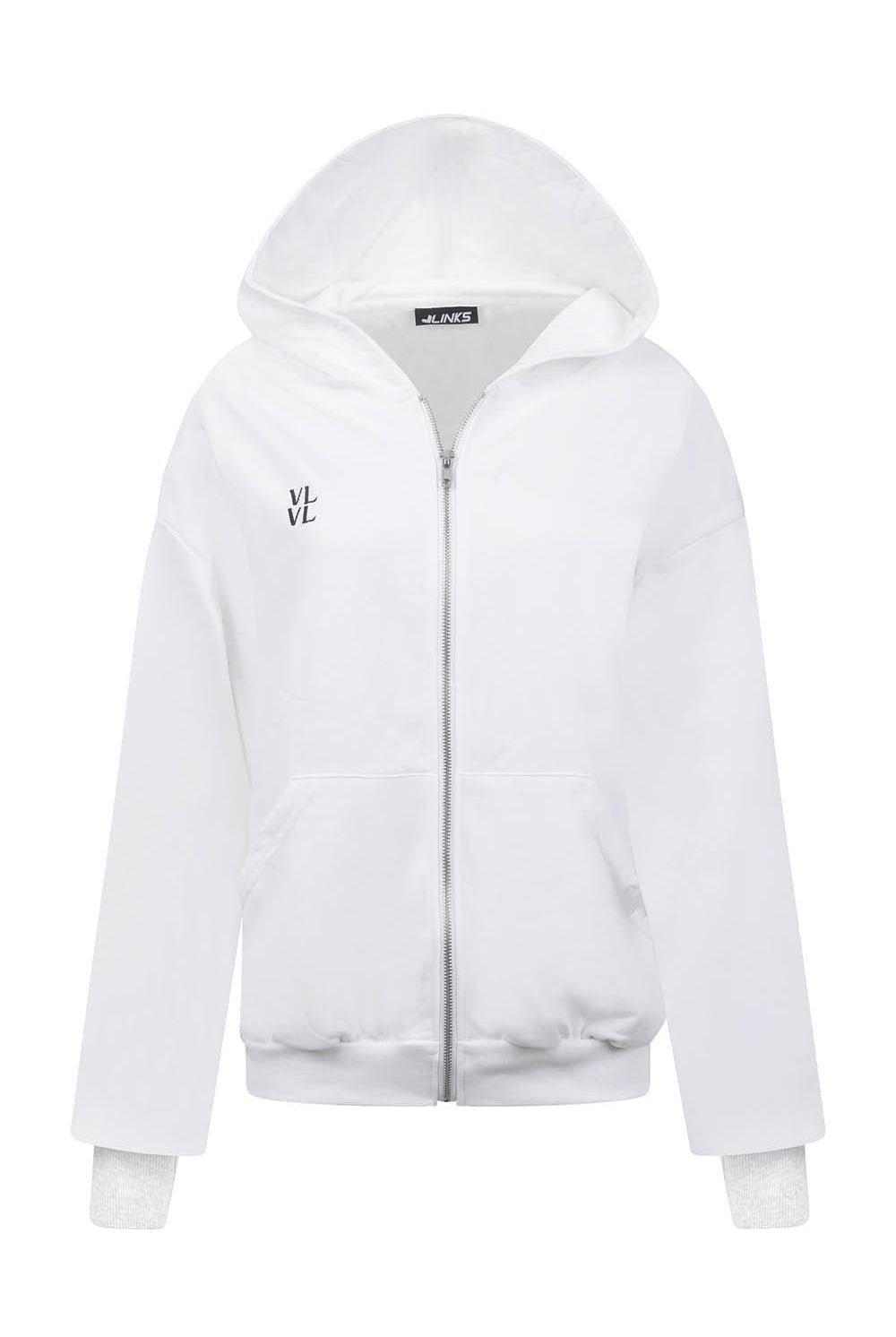 Zip Hoodie Oversized - Vlinks