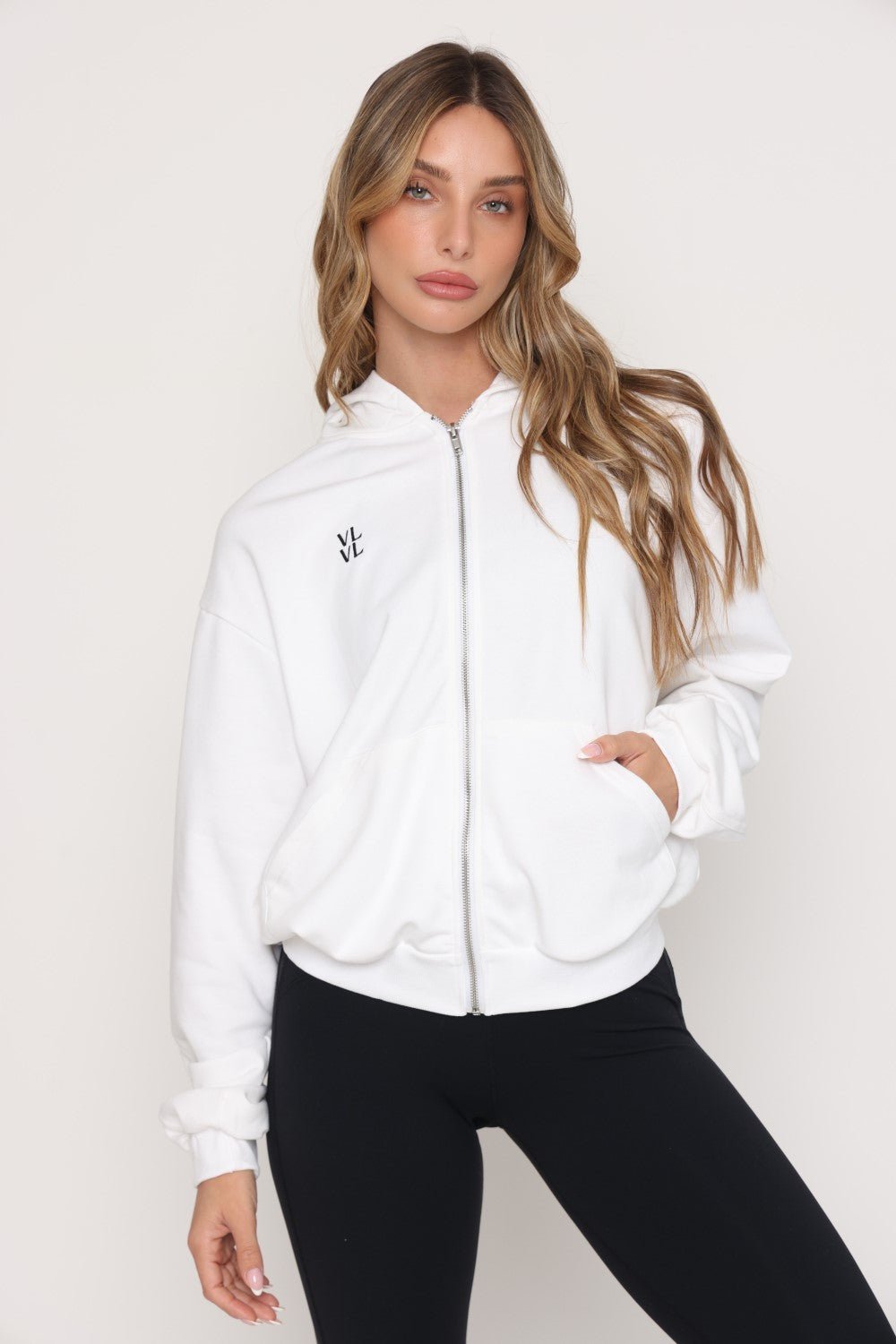 Zip Hoodie Oversized - Vlinks