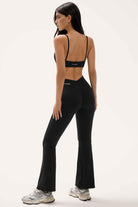 טייץ V SCRUNCH FLARE DESERT - Vlinks