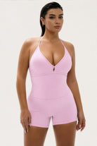 שורט V SCRUNCH FLOWER - Vlinks